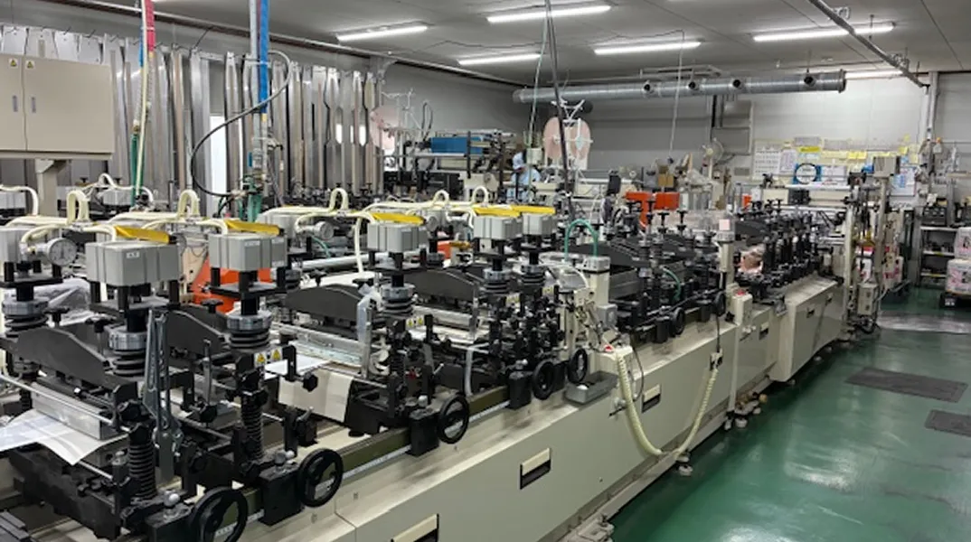 合掌ガゼット製袋機